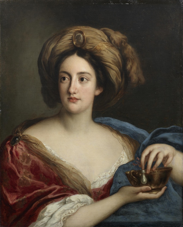 Portrait of Hortense Mancini, Duchess of Mazarin, as Cleopatra by Jacob Ferdinand Voet