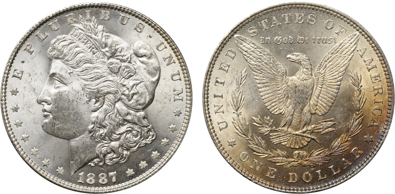 1887 S$1 Roll (3) by Anonymous