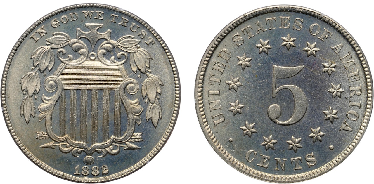 1882 5C PR66 PCGS by Anonymous