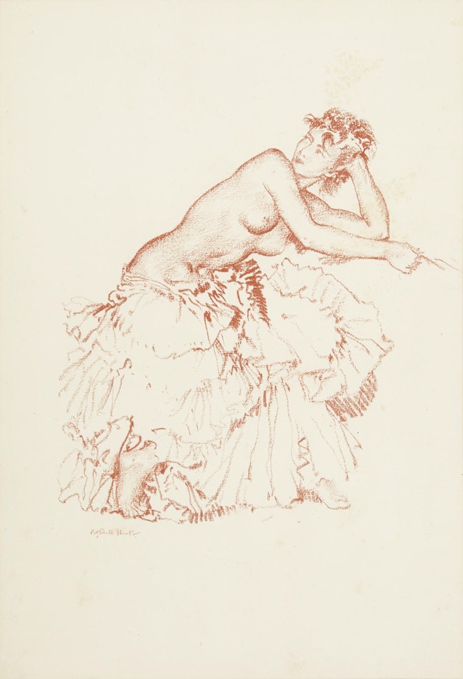 Carlotta by William Russell Flint