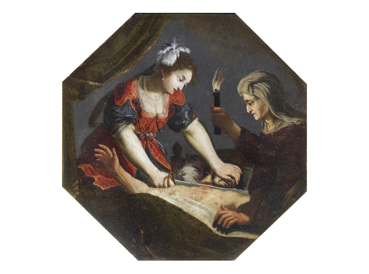 Judith and Holofernes by Roman School