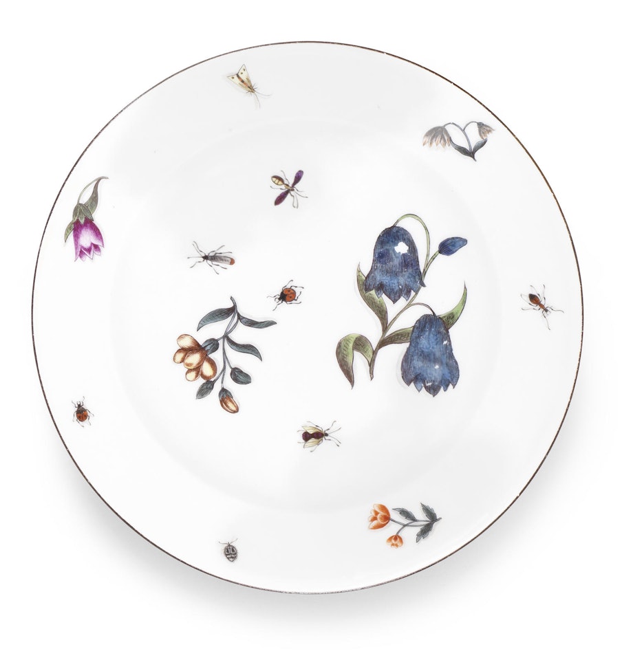 A Meissen plate by Anonymous