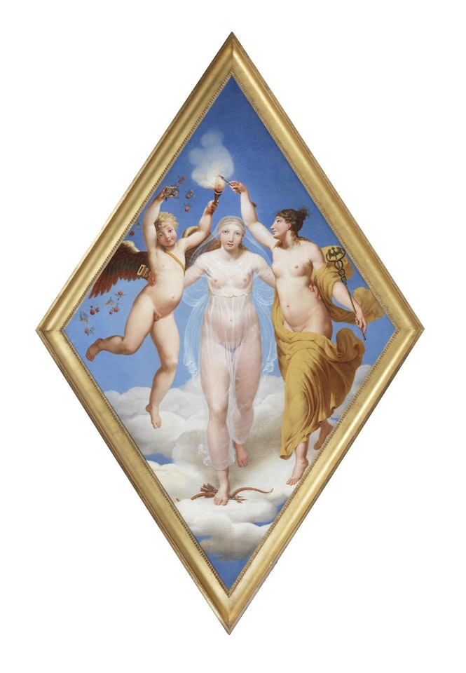 Venus, Cupid and Psyche by Italian School