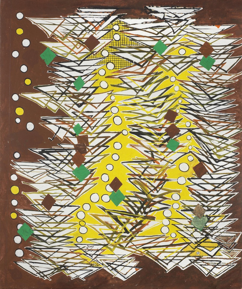 Untitled (Geometric Composition)  by Charles Hossein Zenderoudi