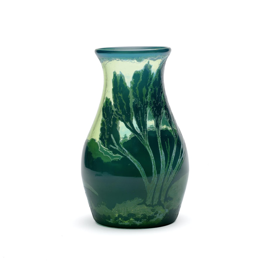 A Thomas Webb and Sons cameo vase by Lionel Pearce by Anonymous