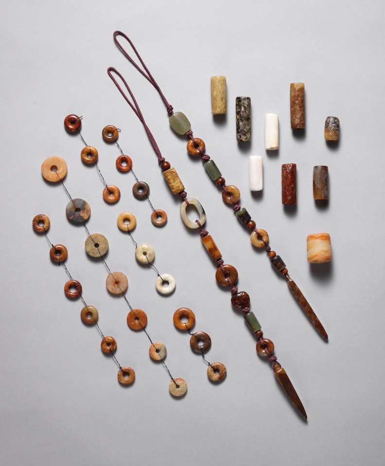 A group of jade ornaments by Anonymous