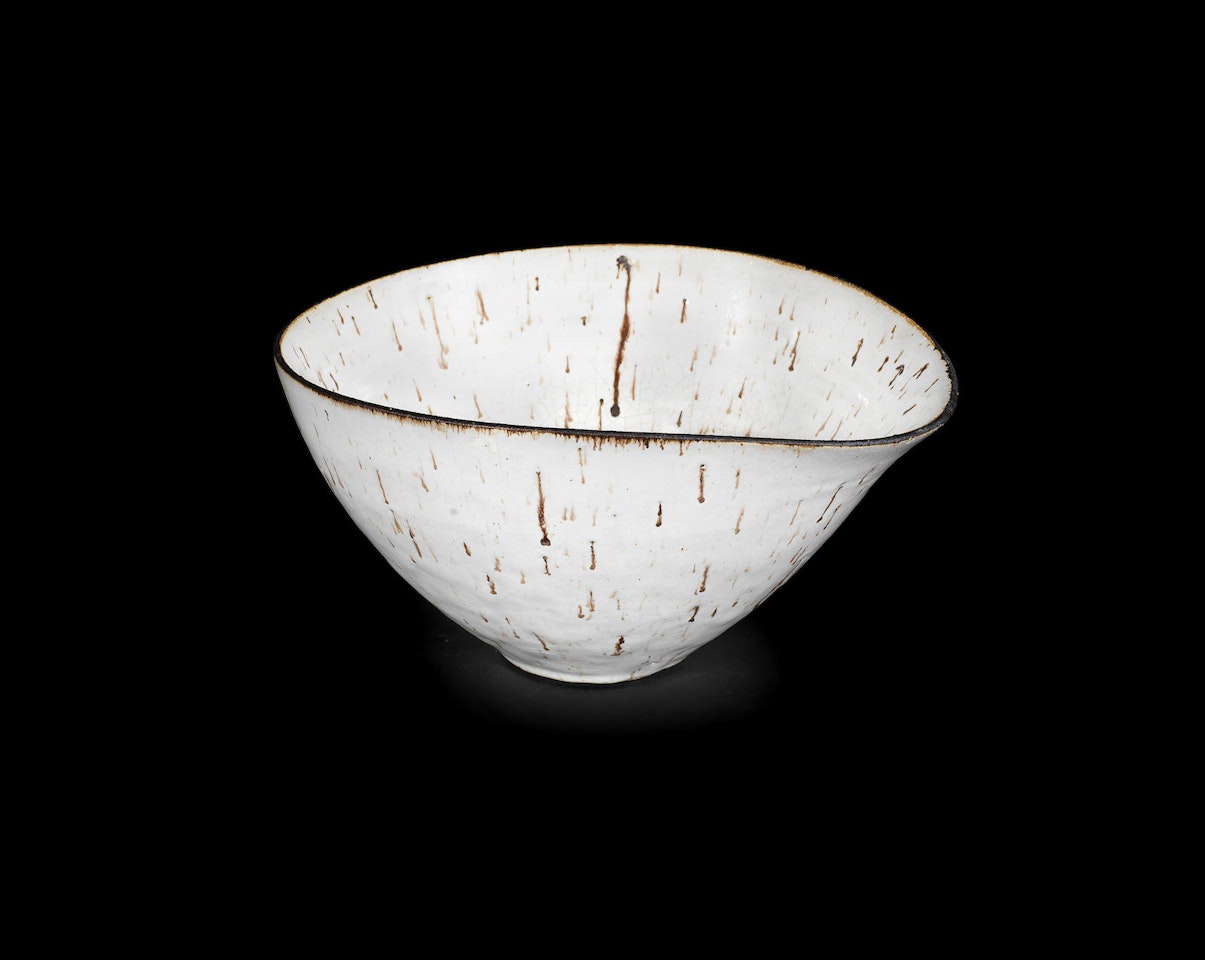 A Large Stoneware Bowl by Lucie Rie