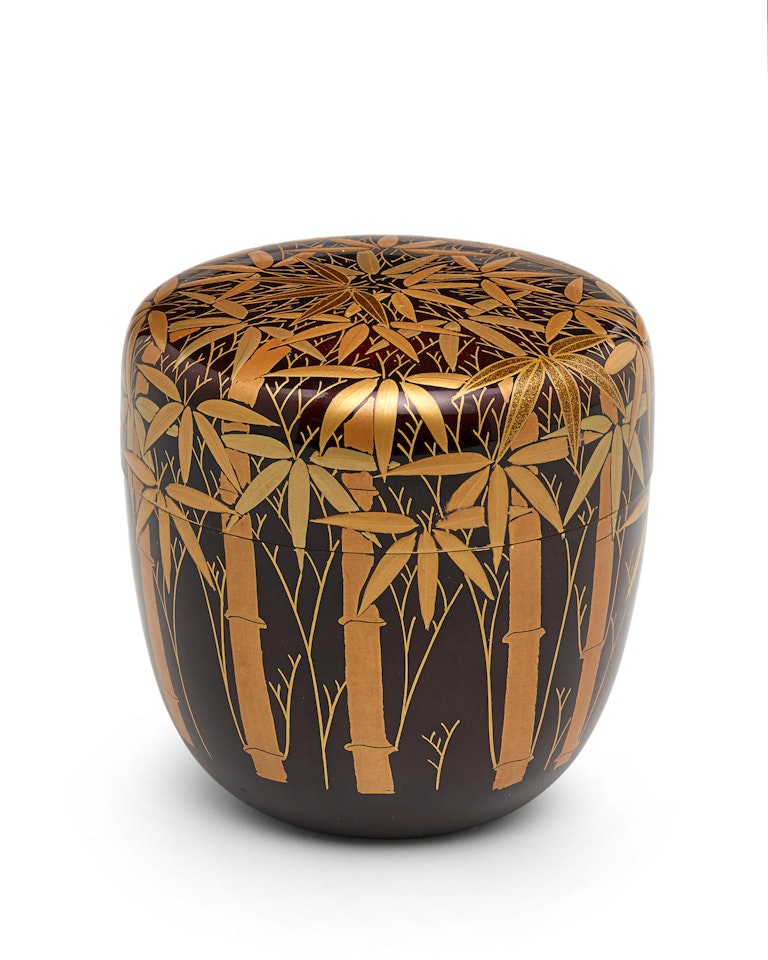 A lacquer natsume (tea caddy) by Anonymous