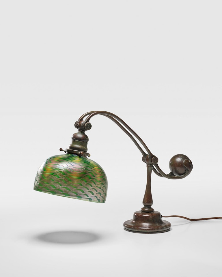 Counter Balance Desk Lamp by Tiffany Studios