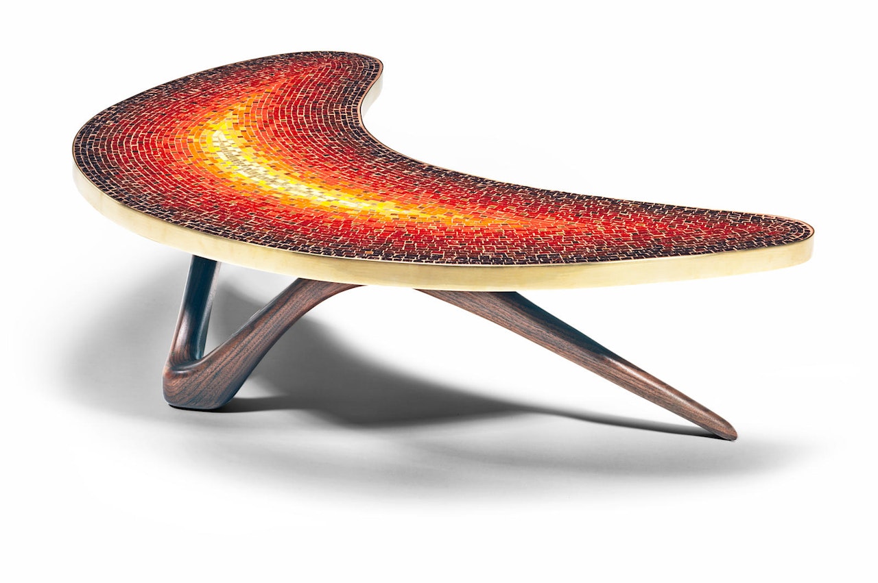 Boomerang table by Vladimir Kagan