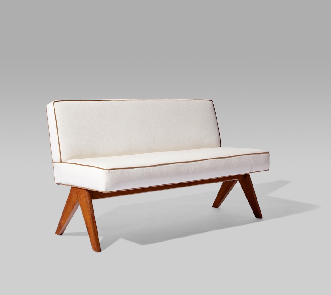 Public Bench by Pierre Jeanneret