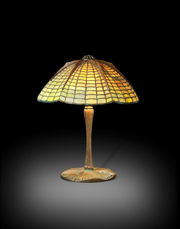 Mushroom Table Lamp by Tiffany Studios