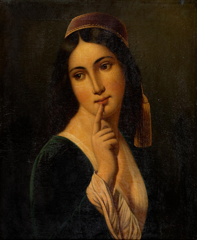 Greek beauty by French School