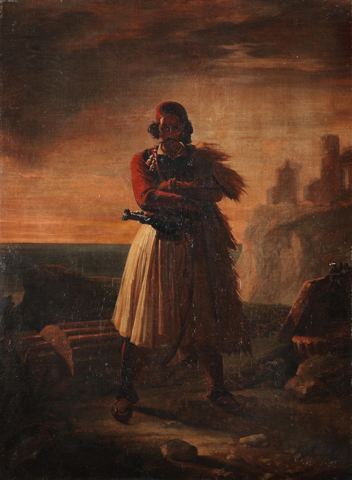 Greek soldier by Italian School