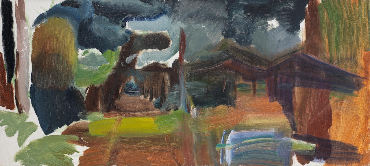Firwood Ride Variation by Ivon Hitchens