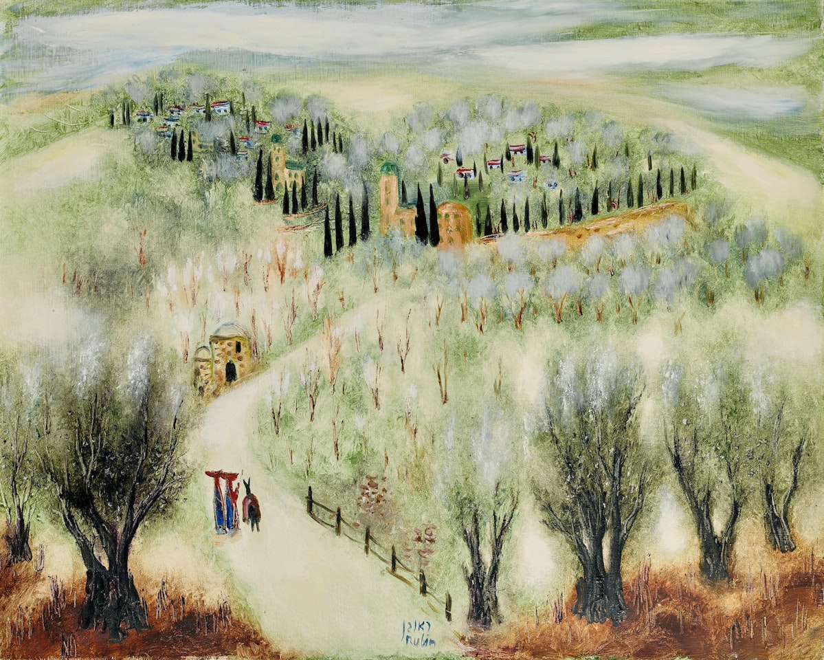 Springtime in Ain Karem by Reuven Rubin