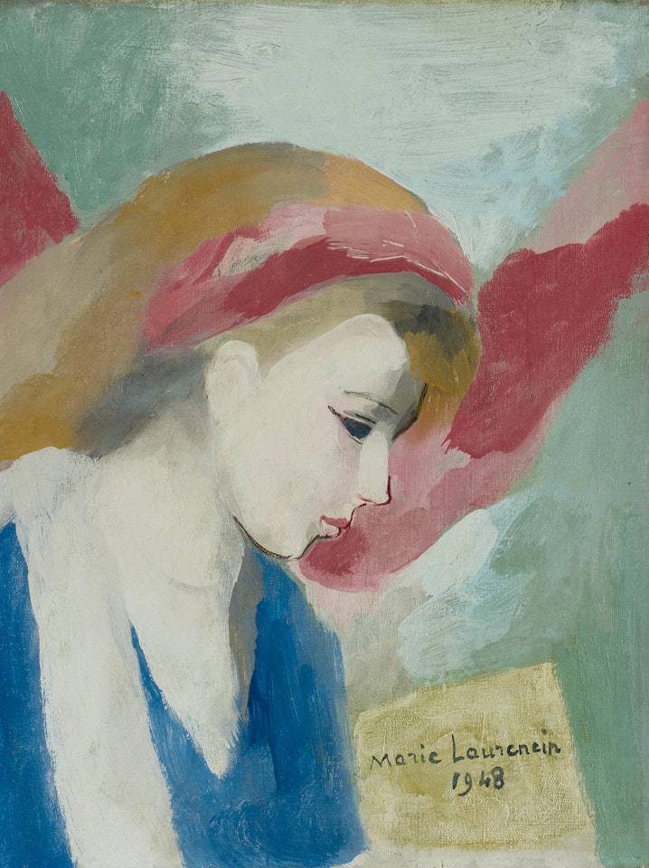 Jeune fille by Marie Laurencin