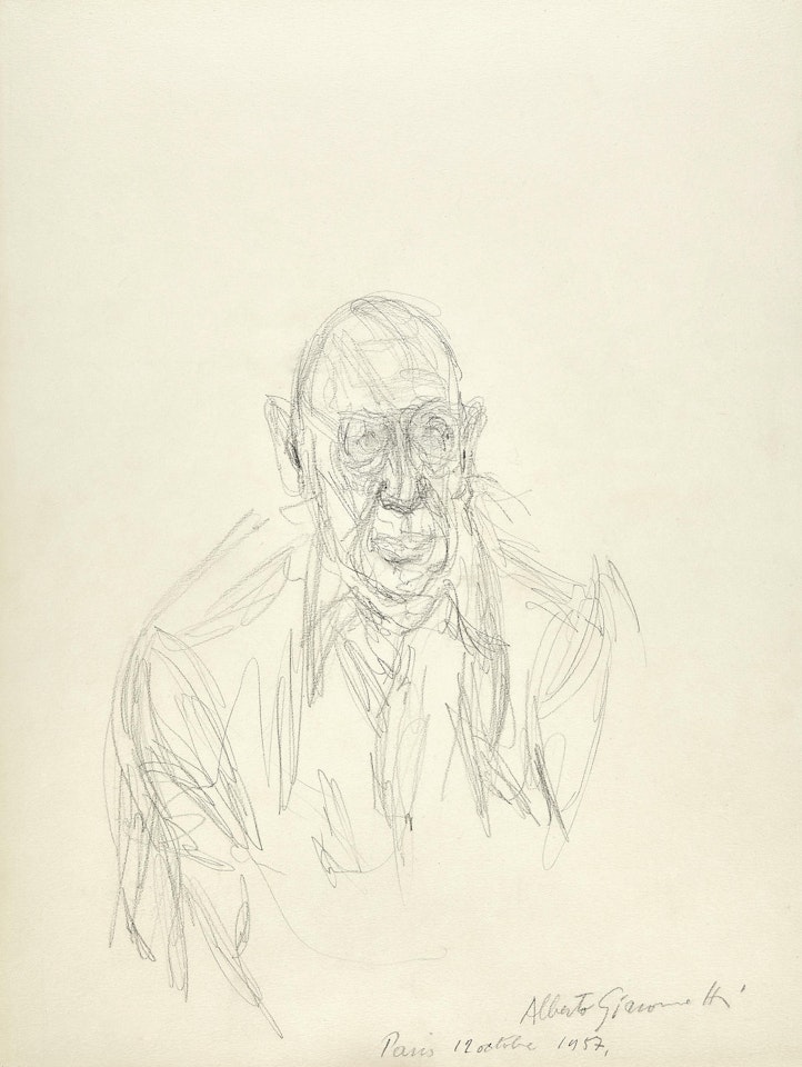 Igor Stravinsky by Alberto Giacometti