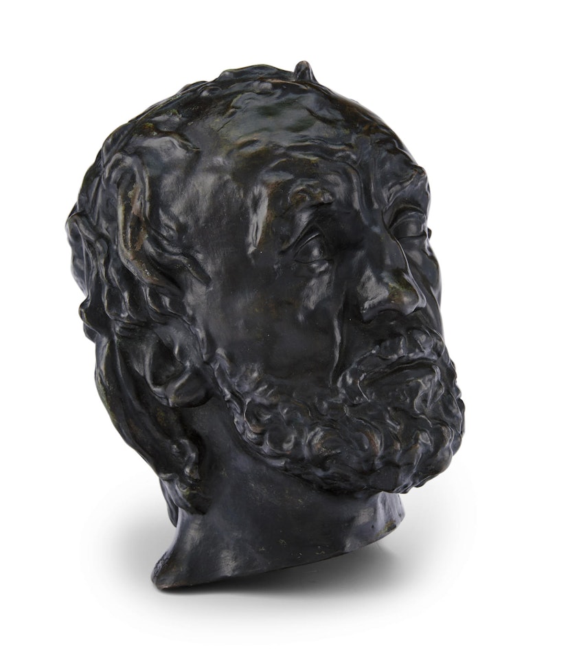 Tête de l'homme au nez cassé, version dite type II, premier modèle by Auguste Rodin