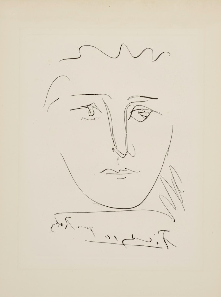 L'Age de Soleil Pour Roby(B. 680) by Pablo Picasso