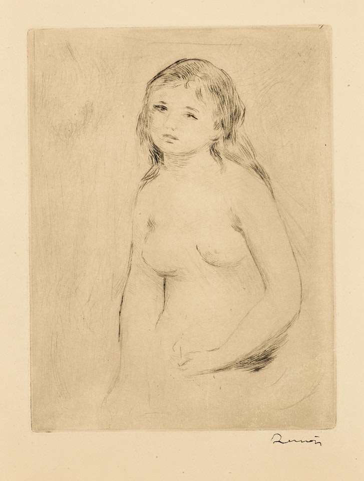 Étude pour une Baigneuse (D., S. 16) by Pierre-Auguste Renoir