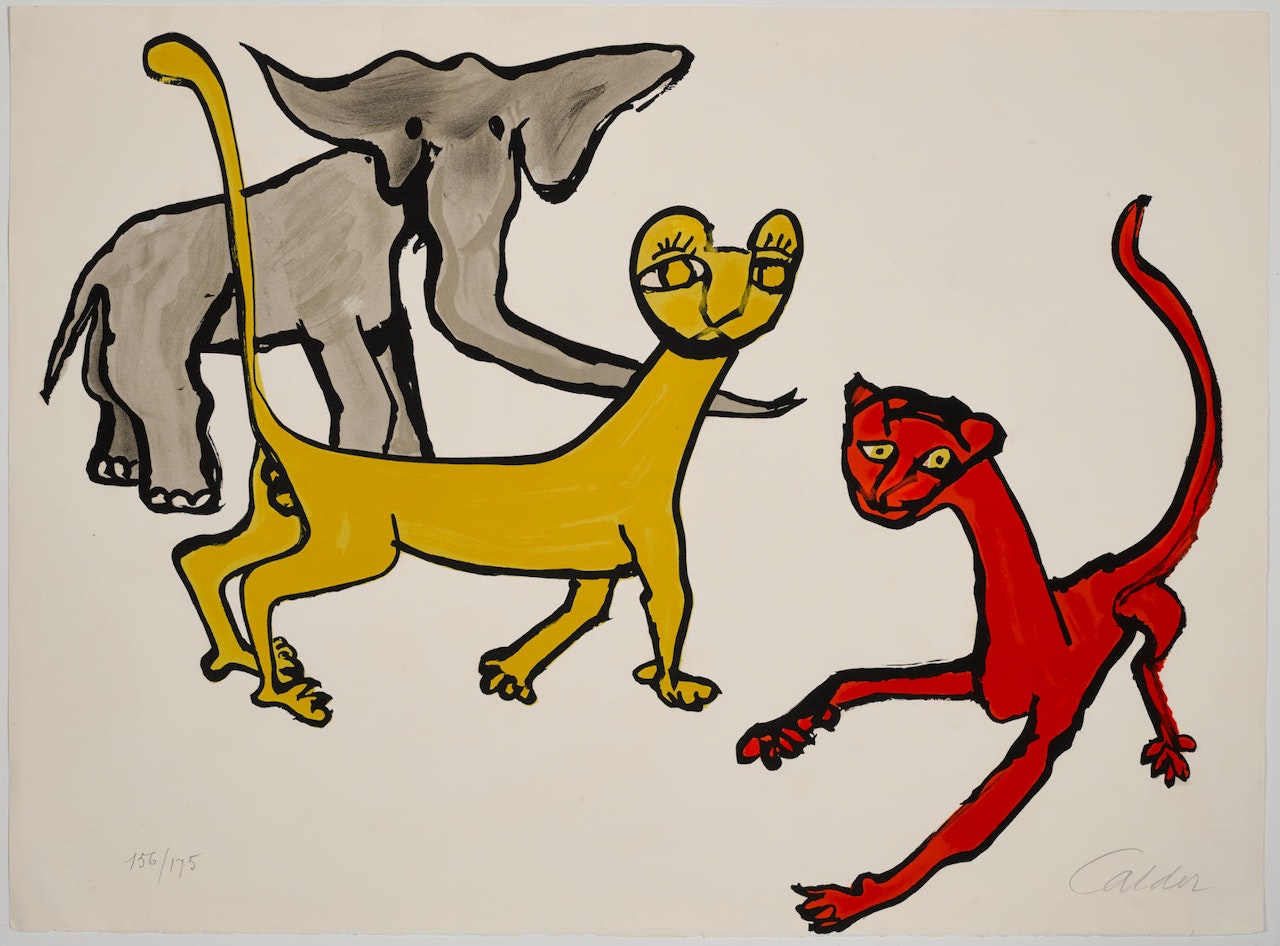 Animals, from Our Unfinished Revolution by Alexander Calder