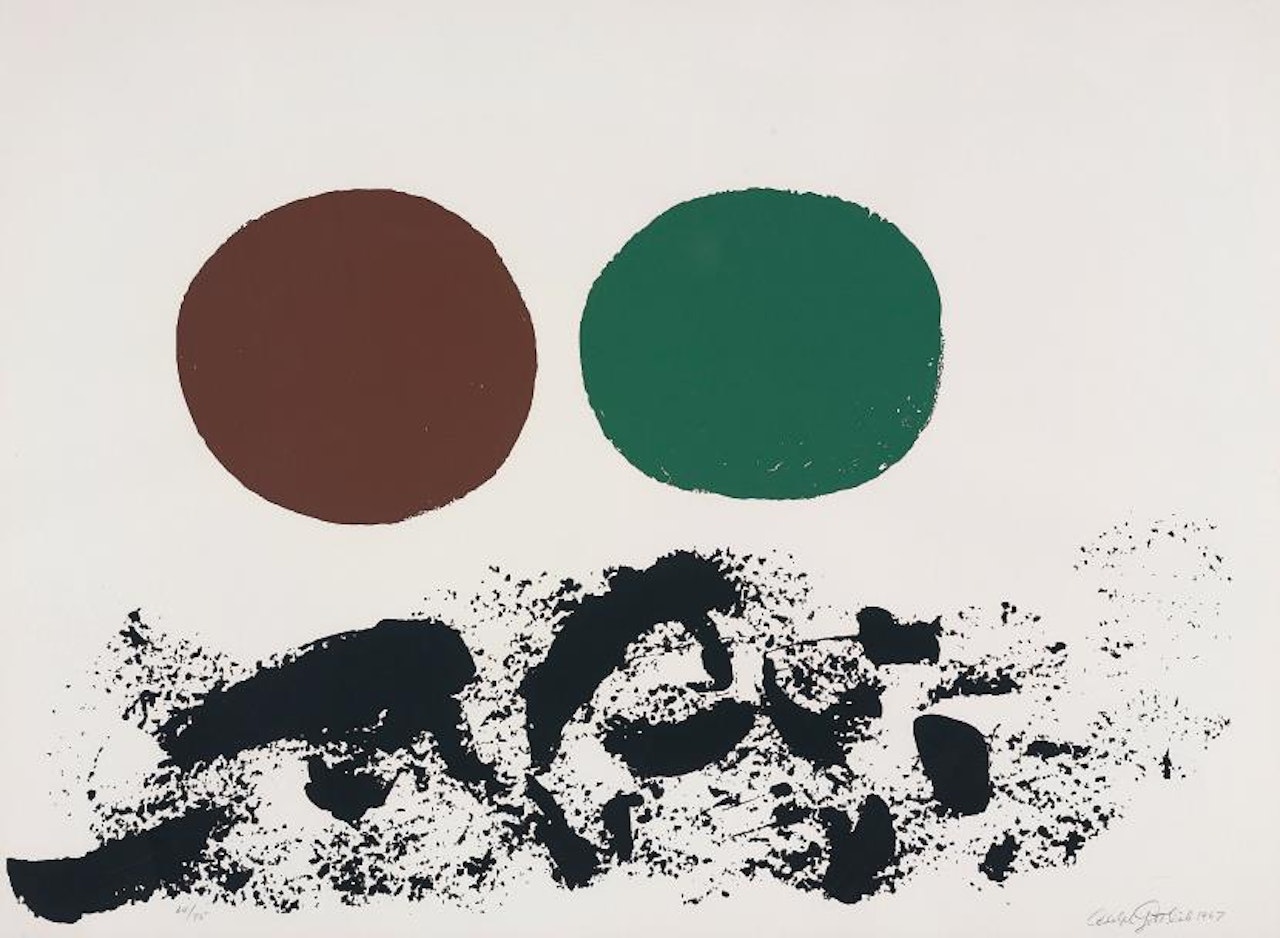 Six works by Adolf Gottlieb; Josef Albers; Paul Jenkins; Max Ernst; and Victor Vasarely by Various Artists