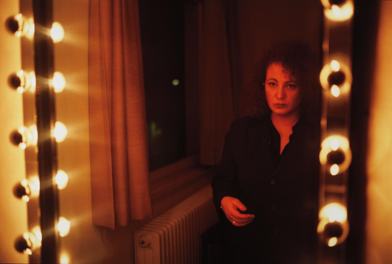 Self-Portrait in hotel room, Baur au Lac, Zurich by Nan Goldin