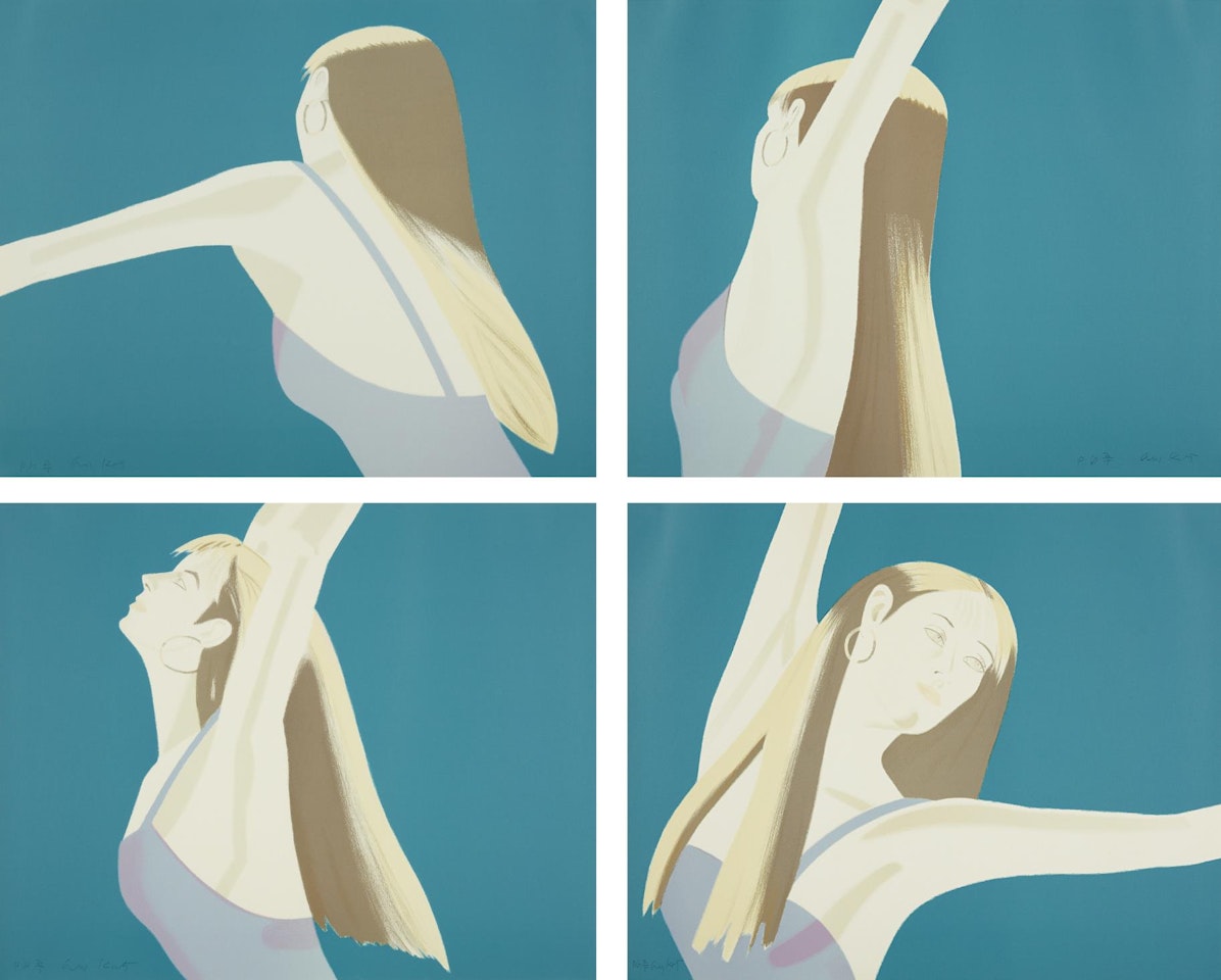 Night: William Dunas Dance 1-4/Pamela by Alex Katz