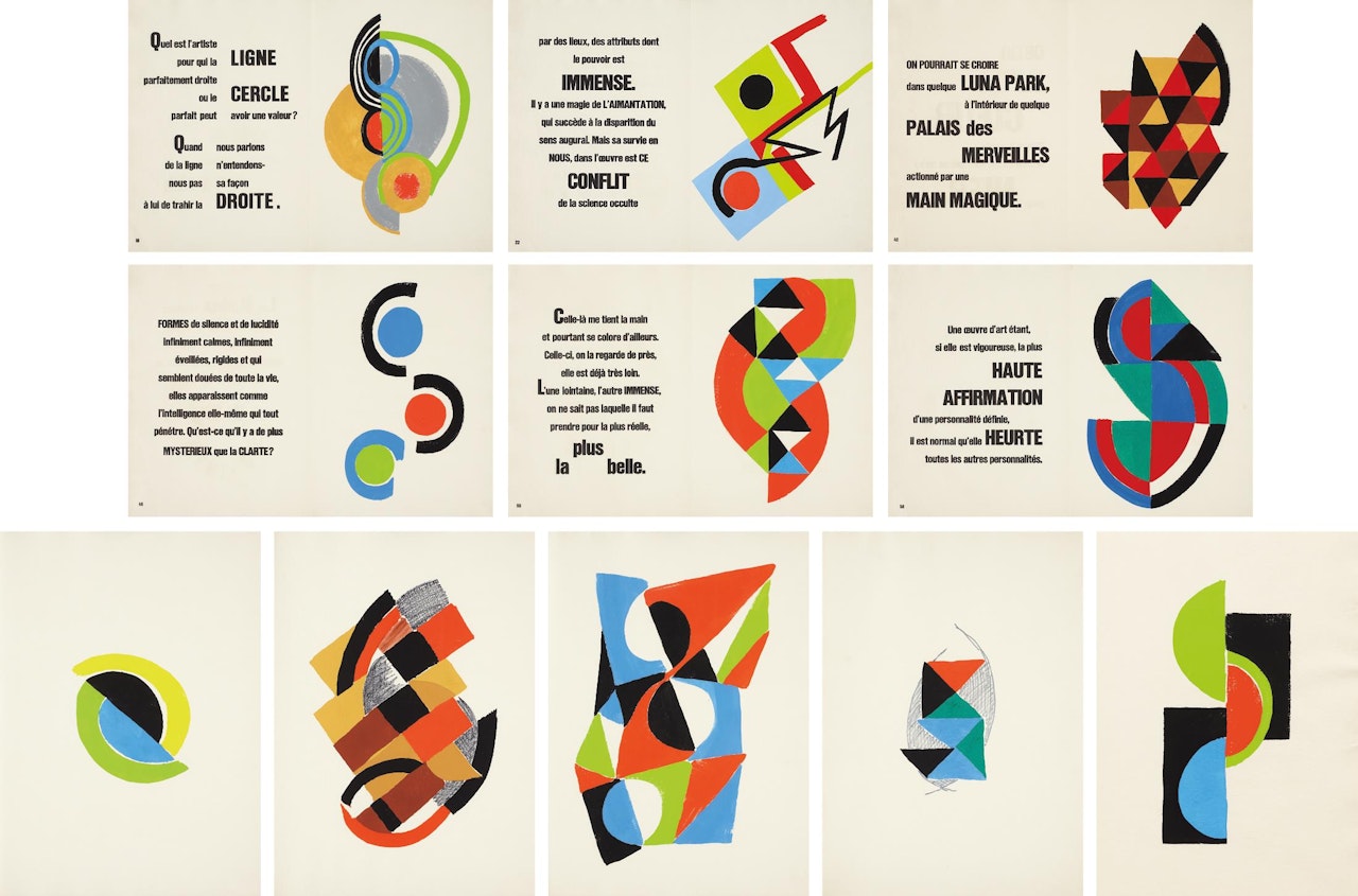 Rythmes-Couleurs by Sonia Delaunay