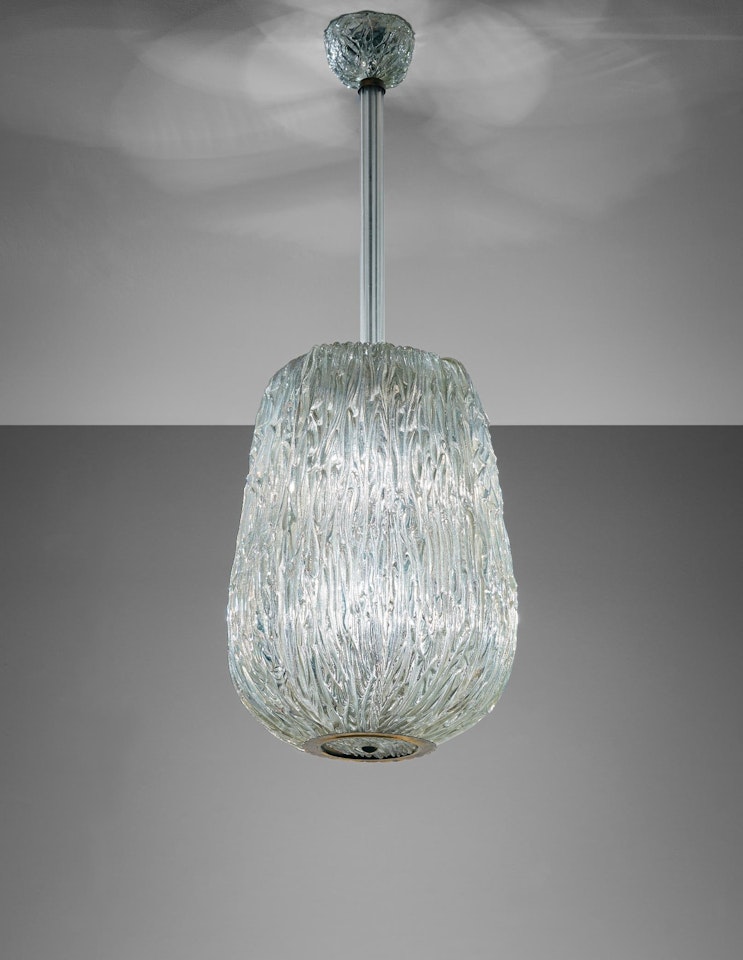 Ceiling light, variant of model no. 5281 by Carlo Scarpa