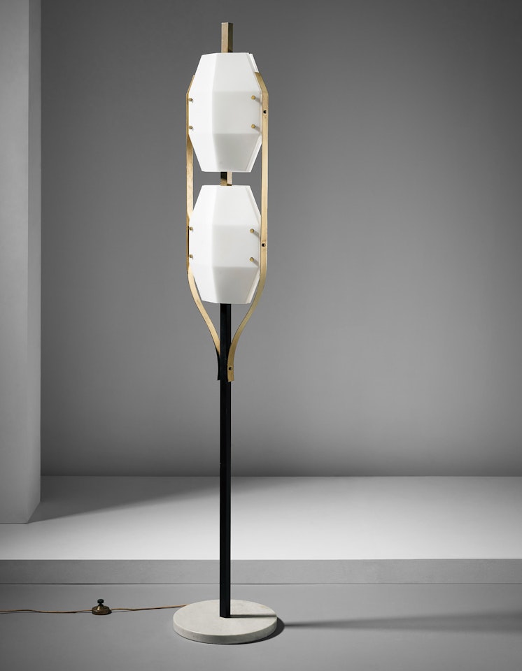 Rare standard lamp by Gio Ponti