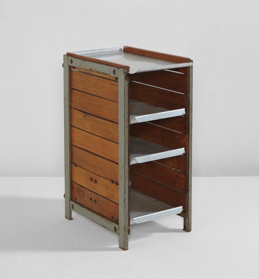Storage unit from the Air France Unité d’Habitation, Brazzaville by Charlotte Perriand