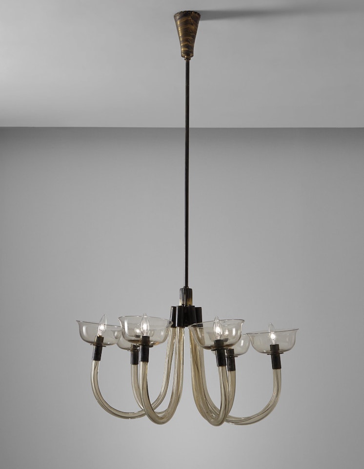 Chandelier, model no. 5323 A6 by Carlo Scarpa