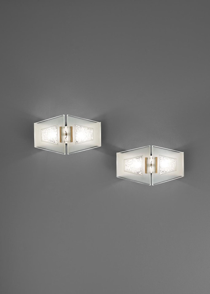 Pair of wall lights by Max Ingrand