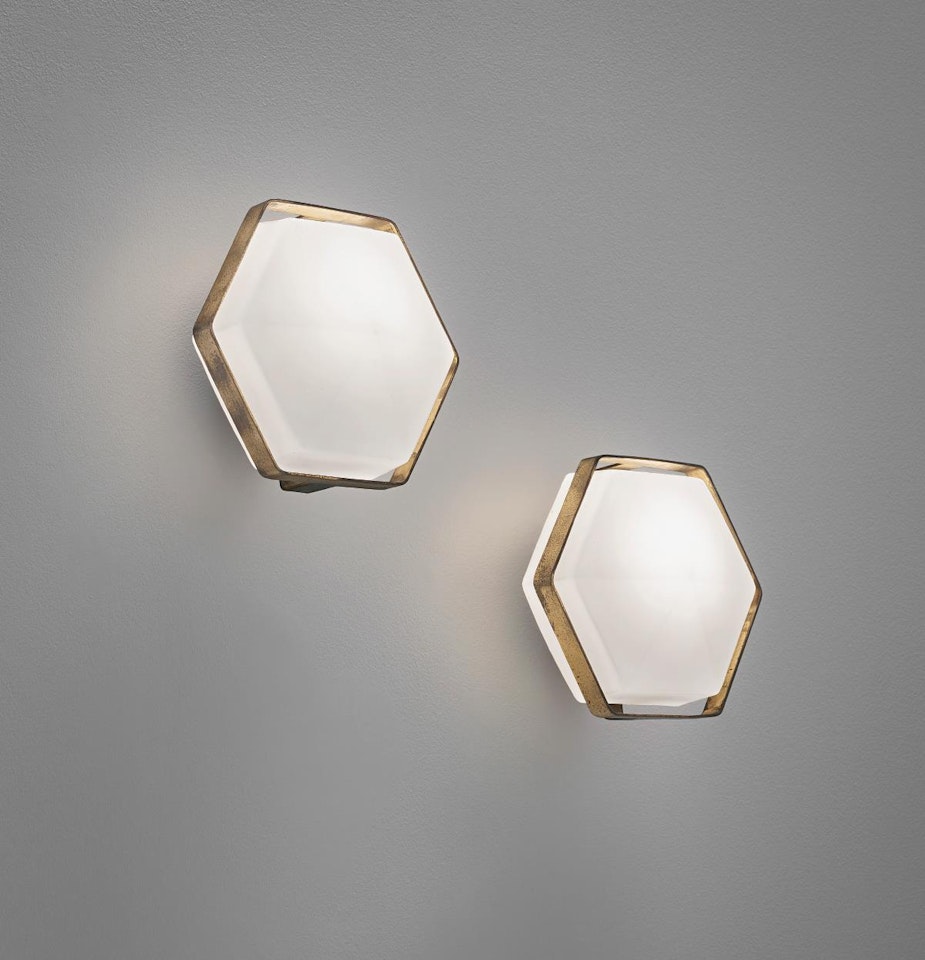 Pair of wall lights by Gio Ponti