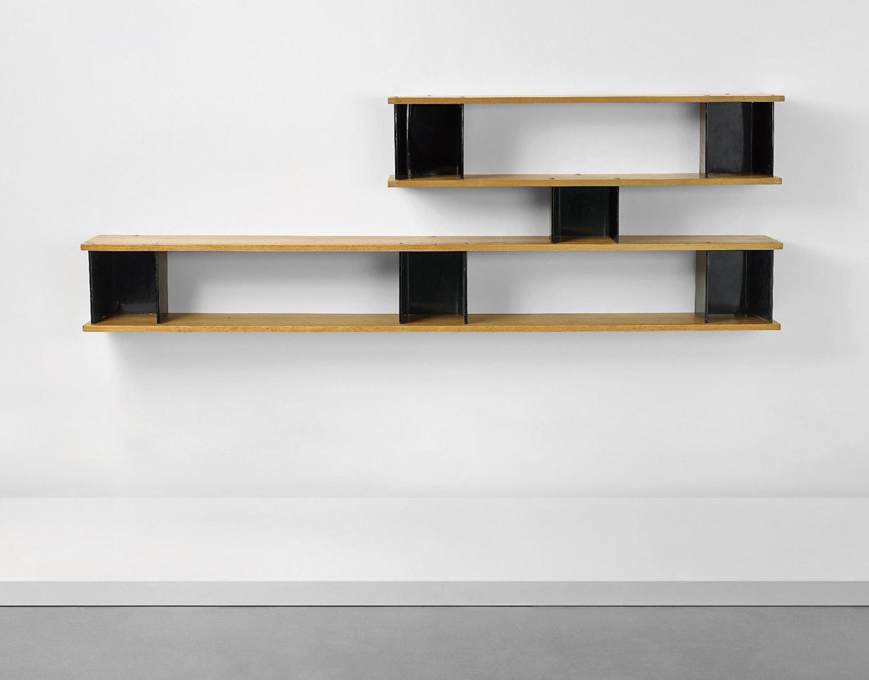 ‘Nuage’ wall-mounted shelf, from the Société Anonyme des Mines de Fer de Mauritanie, Cité Cansado, Mauritania by Charlotte Perriand