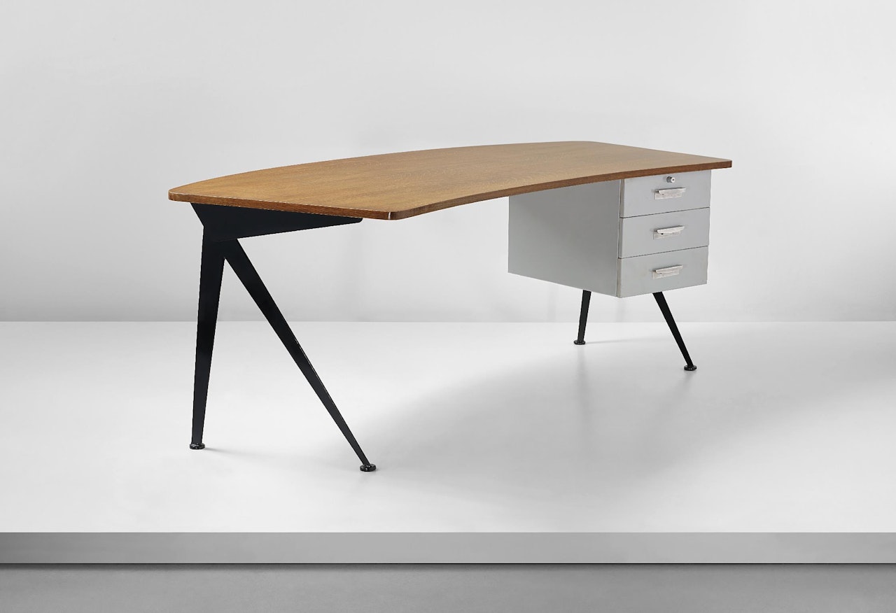 'Compas' desk by Jean Prouvé