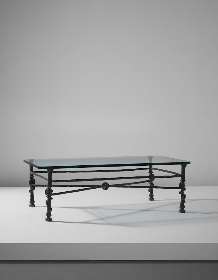 'Torsade' low table by Diego Giacometti