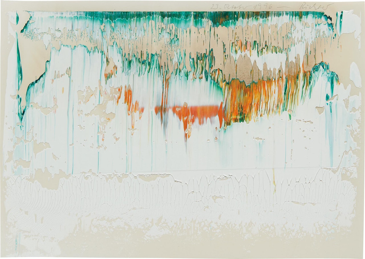 PAPER FUJI (23 Oktober 1996) by Gerhard Richter