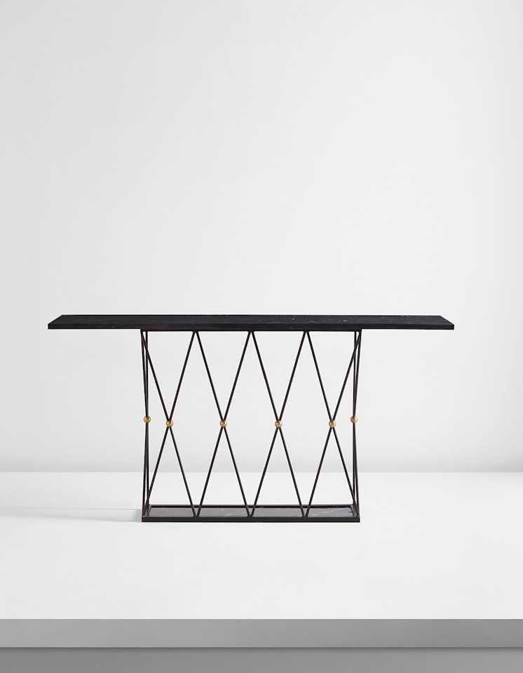 "Tour Eiffel" console table by Jean Royere