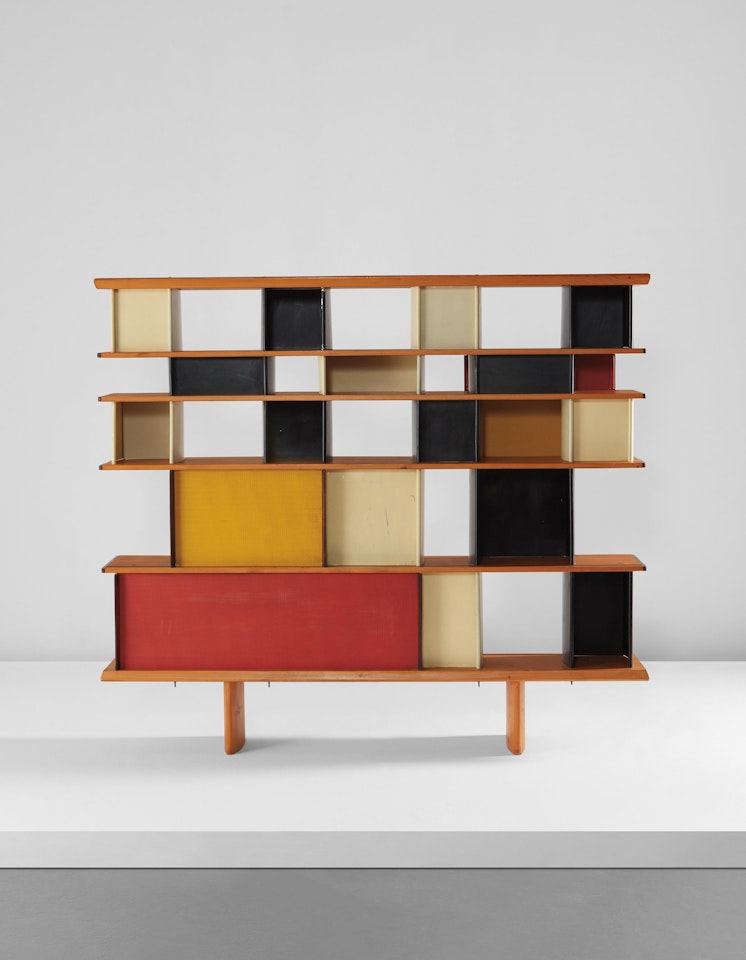Bibliothèque, from La Maison du Mexique, Cité Universitaire, Paris by Charlotte Perriand