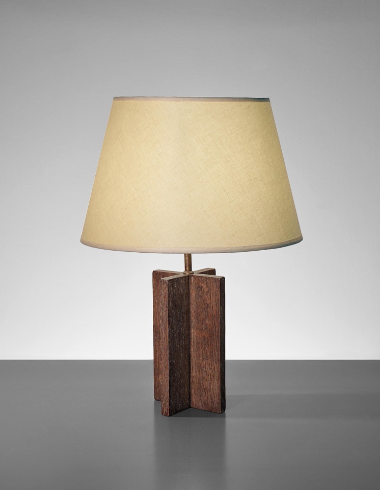 'Croisillon' table lamp by Jean-Michel Frank