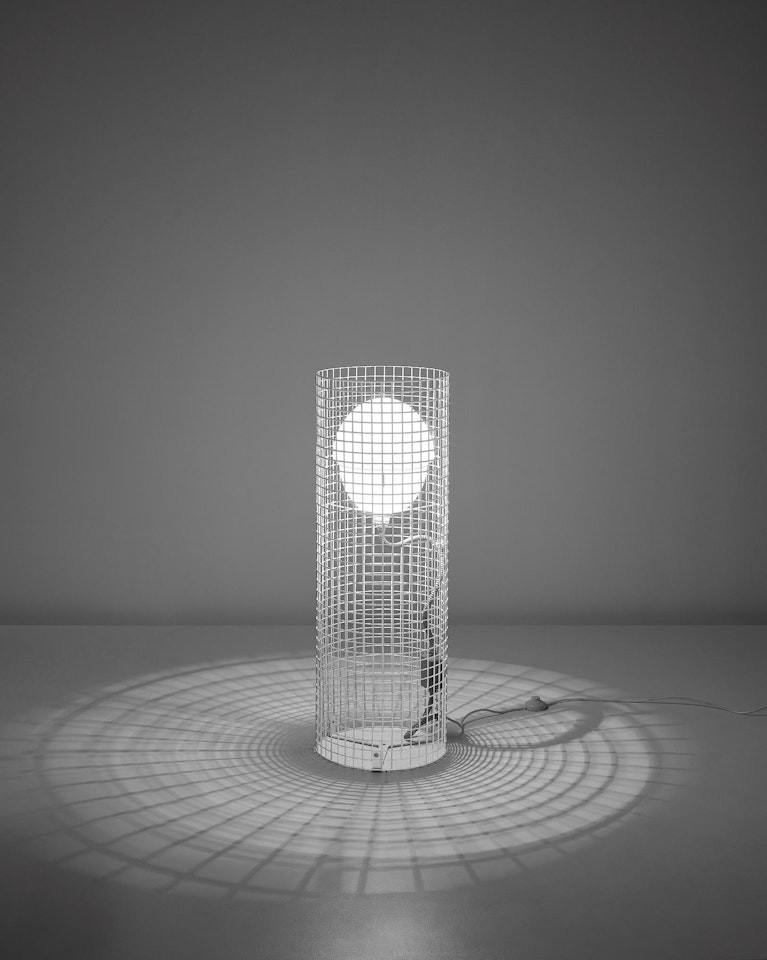 Outdoor floor light, model no. 1102 by Gino Sarfatti