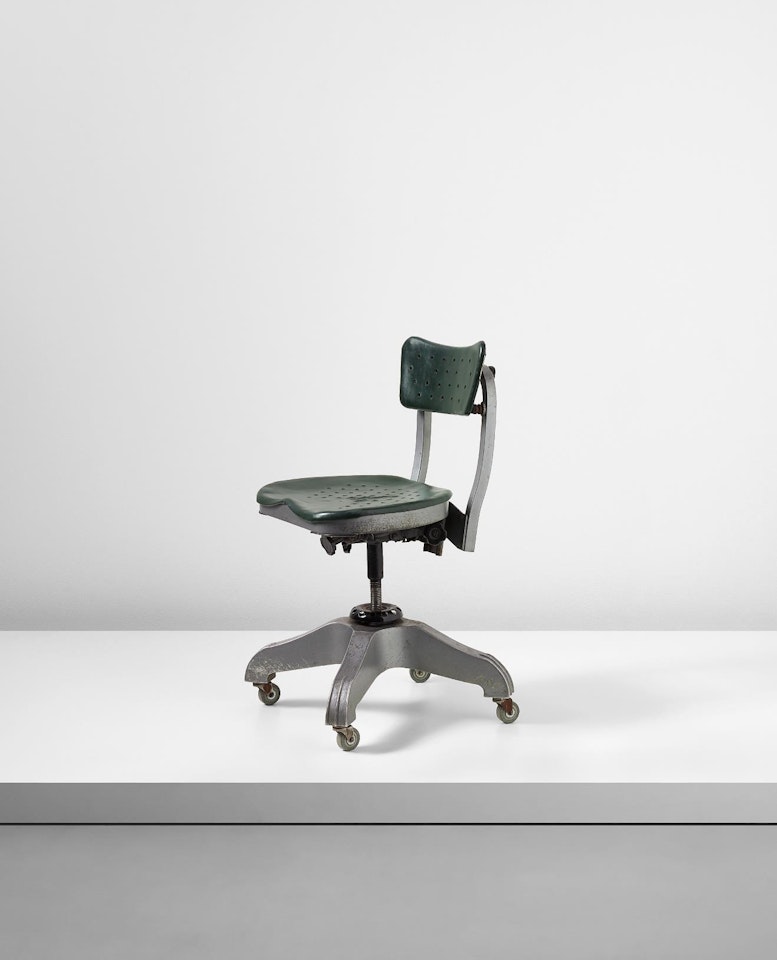 Swivel chair, model no. 1938, designed for the Montecatini S.A. offices, Milan by Gio Ponti