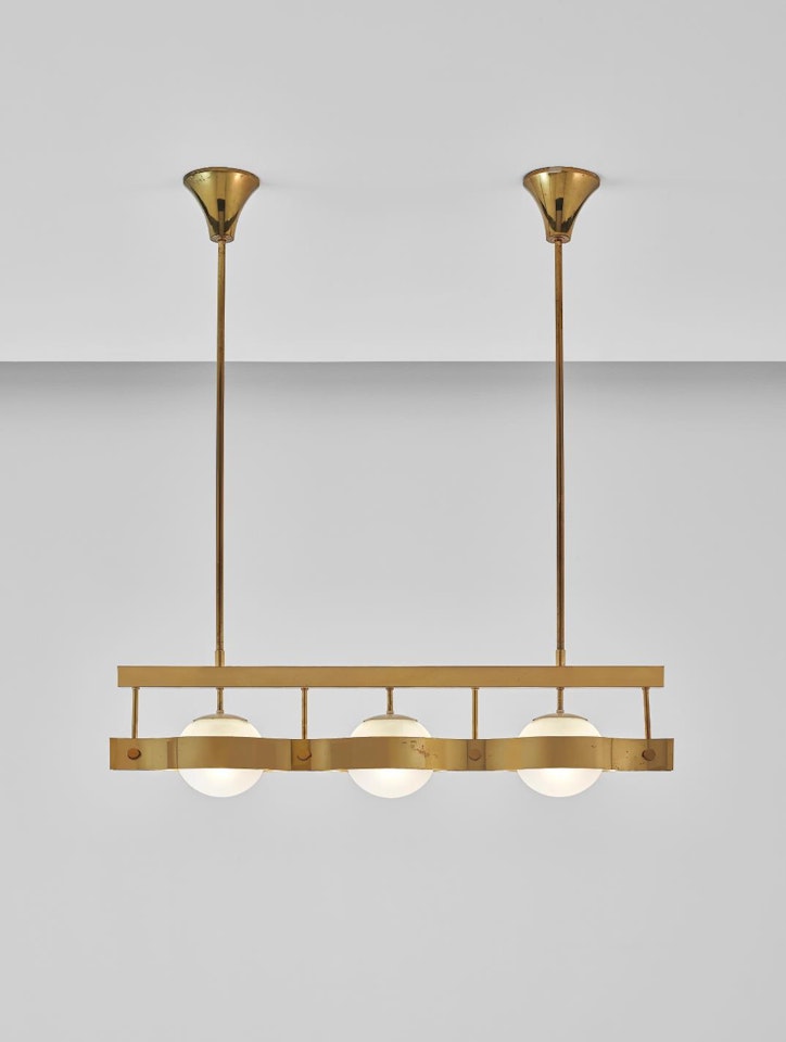 Rare ceiling light by Gio Ponti