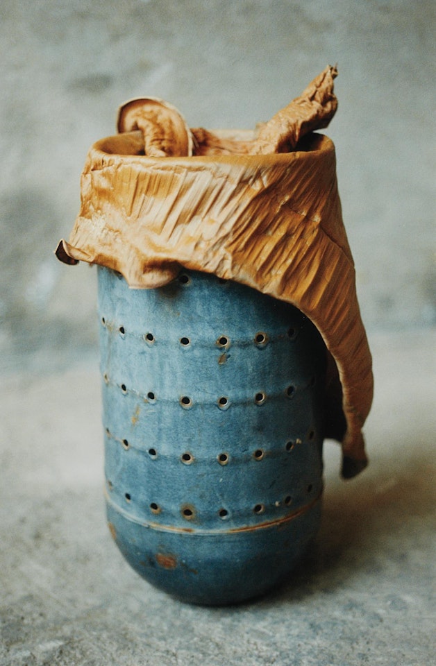 Drained Pot by Gabriel Orozco