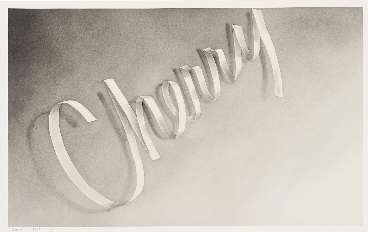Cherry by Ed Ruscha
