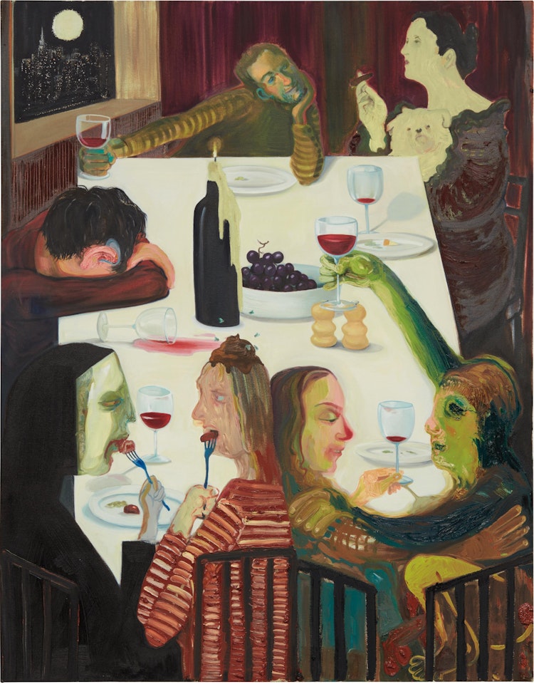 Winter Solstice 2012 Dinner Party by Nicole Eisenman