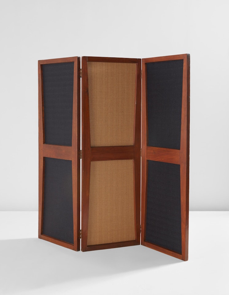 Folding Screen, model no. PJ-DIVERS-01-A, designed for the Secretariat, the Assembly, and the Punjab University administrative buildings, Chandigarh by Pierre Jeanneret